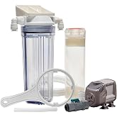 Bulk Reef Supply Media Reactor, 357 GPH - Up Flow Filtration for Fresh and Saltwater Aquariums, Compact &amp; Quiet Design, Easy Mounting and Low Profile