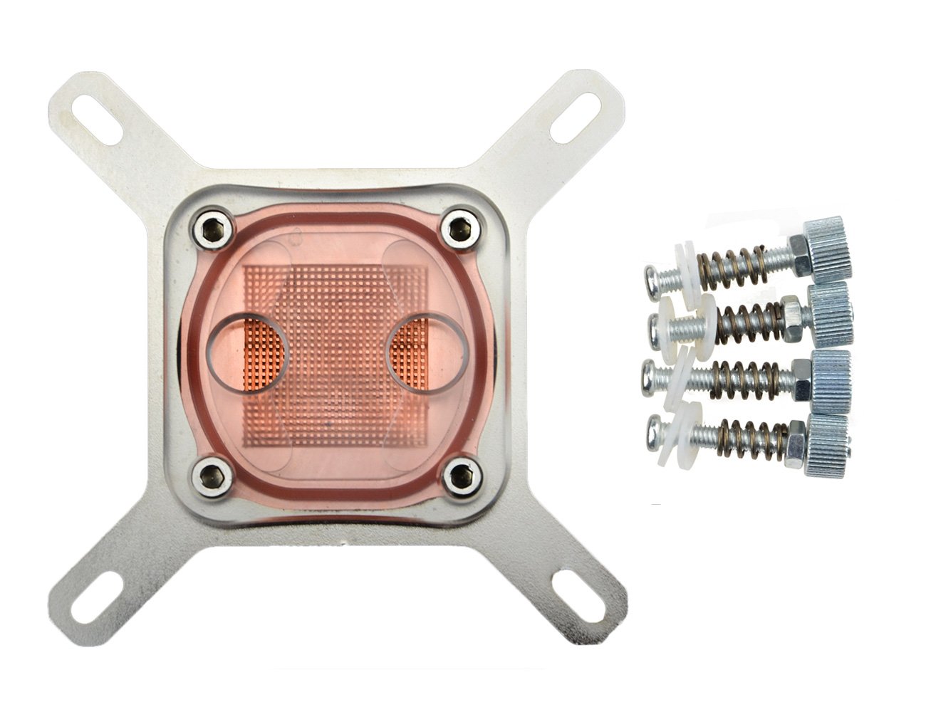 BXQINLENX Professional Special CPU Waterblock For INTEL Water Cool System Computer Clear (Transparent)