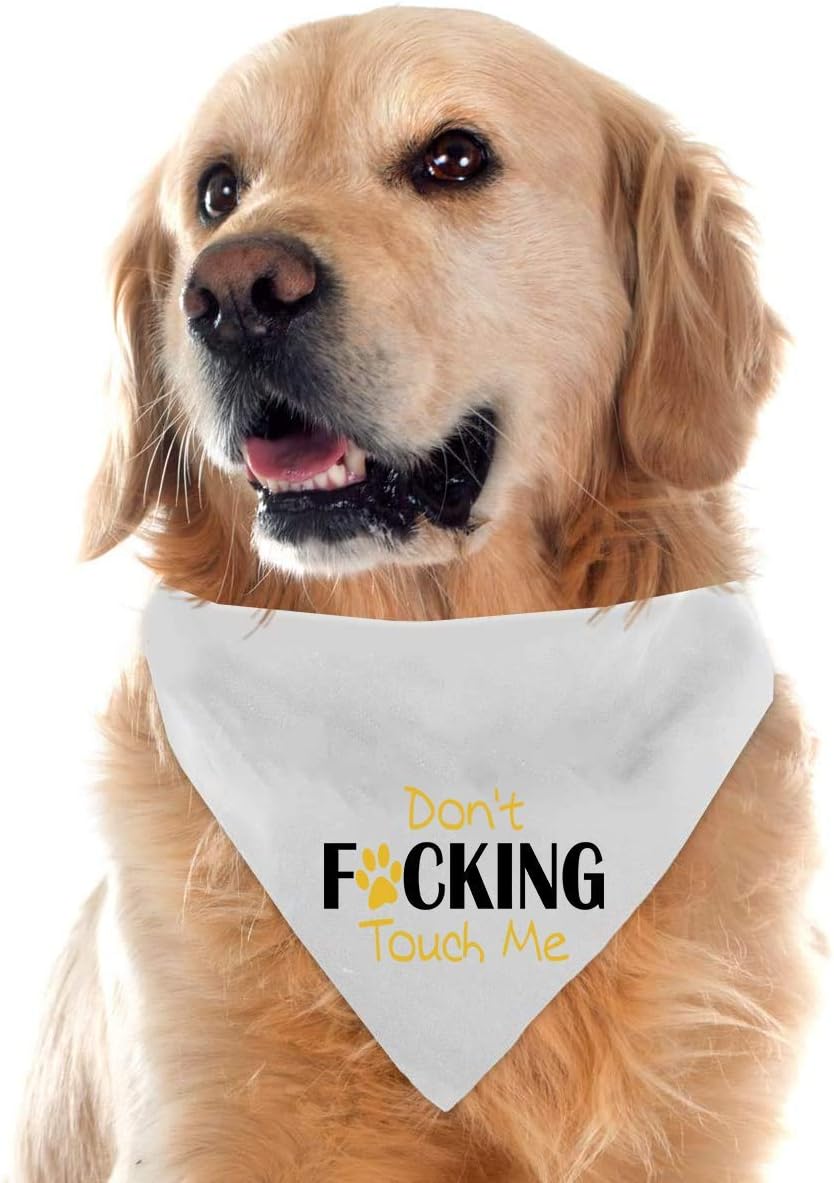 reactive dog bandana