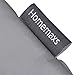 HOMEMAXS Sleeping Bag Liner Travel Sheet Soft and Breathable For Outdoor Picnic Travel Hotel, Grey