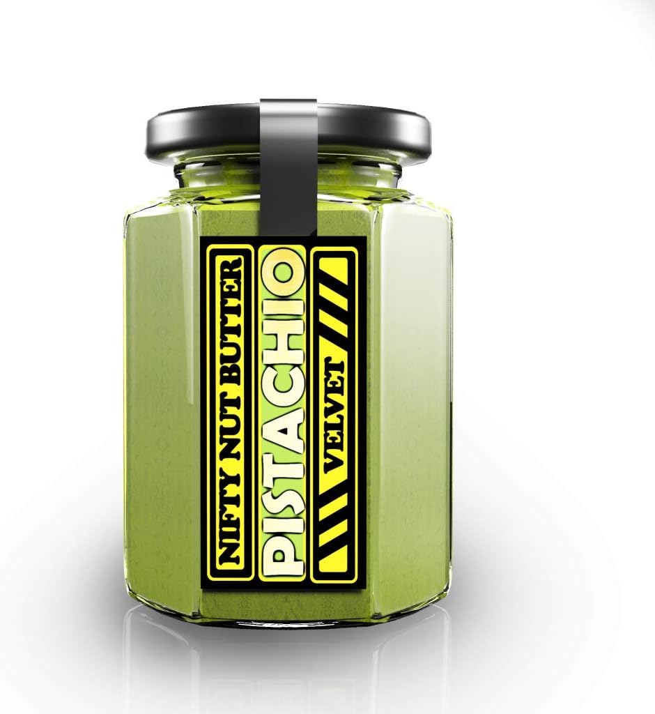 Pure Pistachio NUT Butter, just Natural Pistachios & sea Salt. No Added Sugar, Oils or preservatives. Smooth.