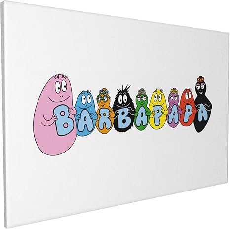 Amazon Co Jp バーバパパ 3 アートパネル アートフレーム モダン アート 版画 おしゃれ ホーム オフィス 部屋 インテリアパネル リビング絵画 背景絵画 飾り ポスター 額縁なし40x60cm ホーム キッチン