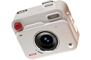 Miniature Retro Camera 1080P 32GB Expandable with 3 Straps & Smartphone Sync for Pets & Adventures Vintage Digital Camera