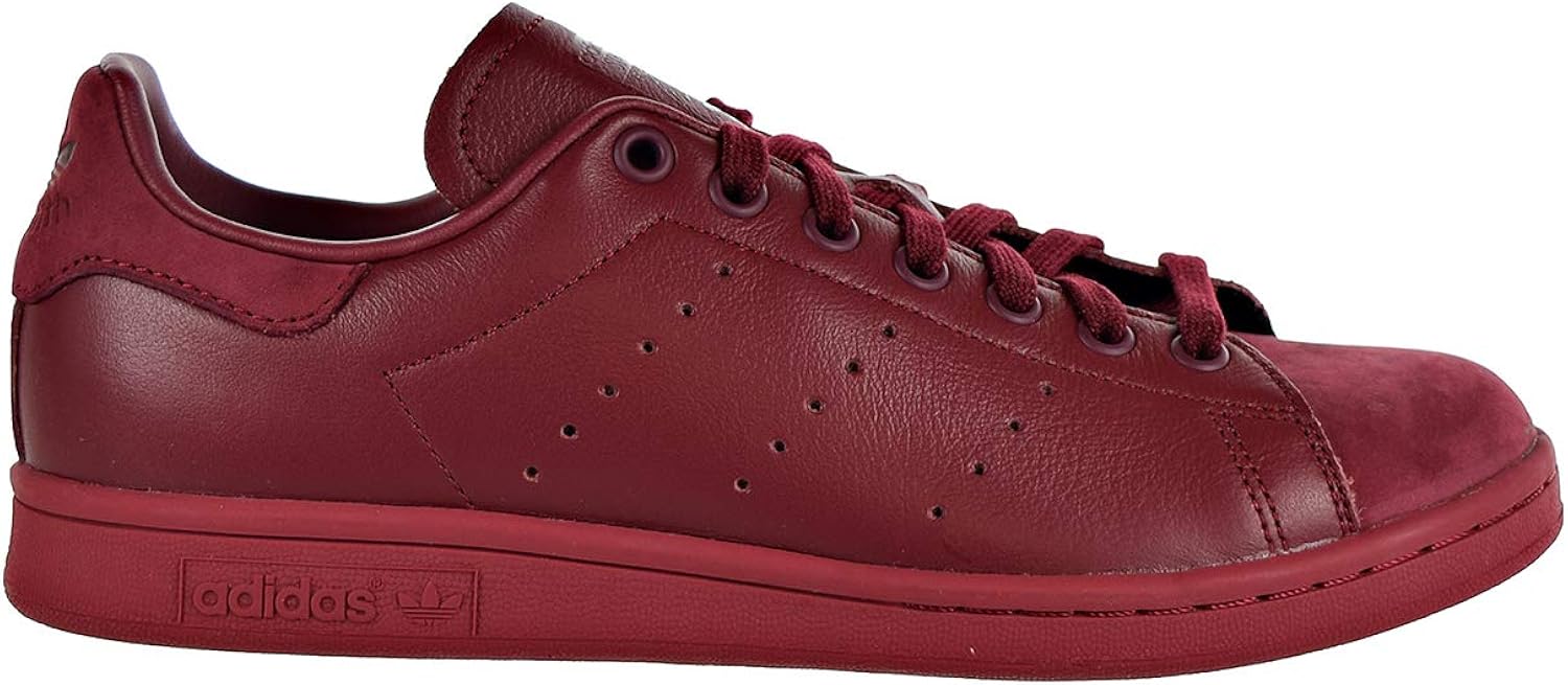 Amazon.com | adidas Stan Smith Men's Shoes Burgundy b37920 (8 D(M) US) | Fashion Sneakers