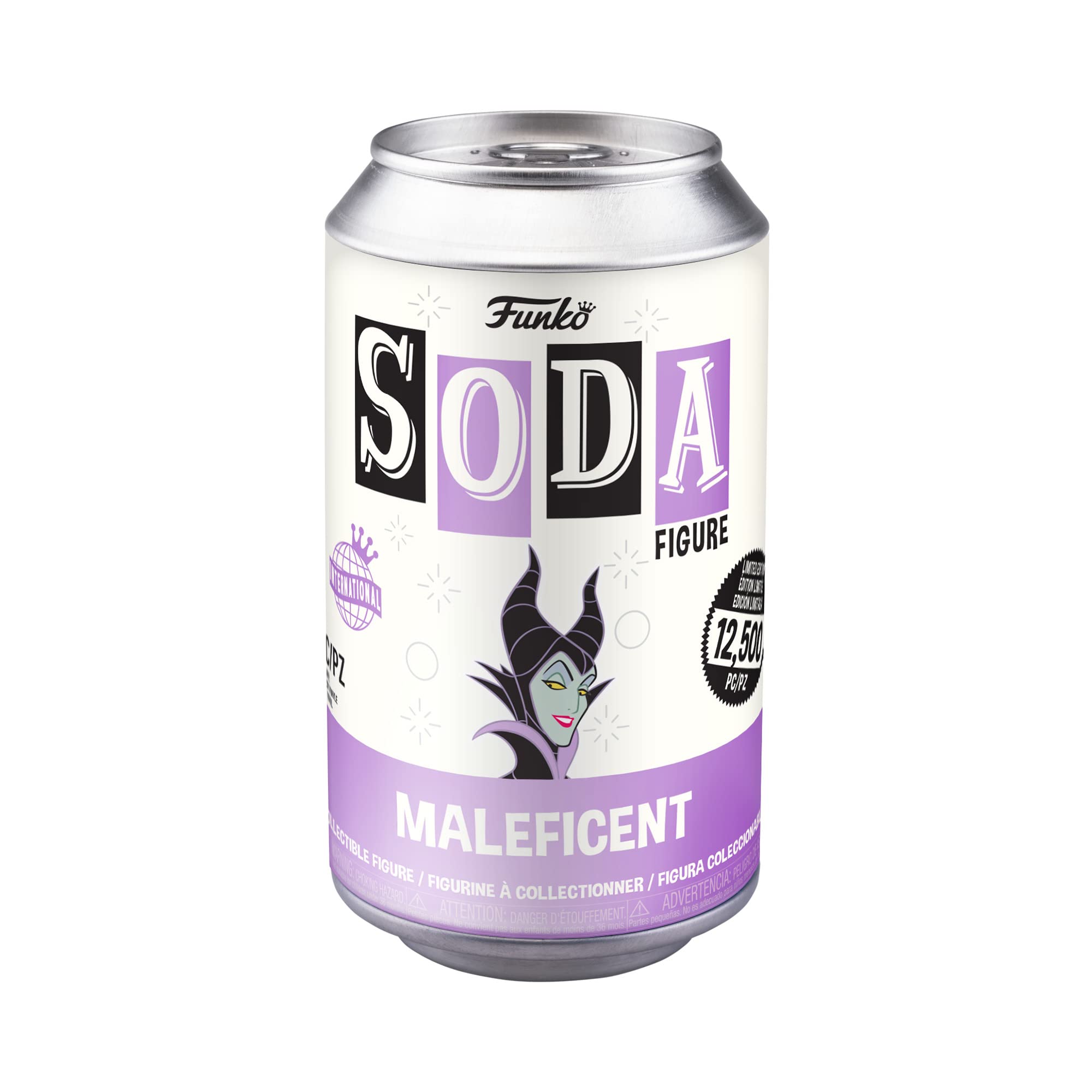 Funko Vinyl SODA: Disney - Maleficent - 1/6 Odds for Rare Chase Variant - (Styles May Vary) - Disney Villains - Collectable Vinyl Figure - Gift Idea - Official Merchandise - Toys for Kids & Adults