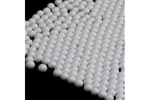 YHAspace Round Ceramic Beads Ball Sphere Pellets Tumbling Ceramic Filler Media for All Type Tumblers (2LBS-5mm)