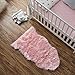 OJIA Faux Sheepskin Fur Rug Soft Fluffy Carpets Chair Couch Cover Seat Area Rugs for Bedroom Sofa Floor Living Room (2 x 3ft, Pink)