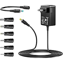 Basicvolt Universal Power Supply 9V 2A AC Adapter with Reverse