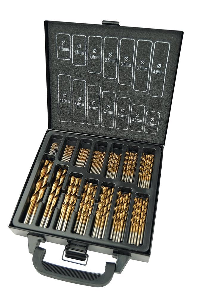 Brüder Mannesmann HSS twist drill set, 99 pieces, M54399