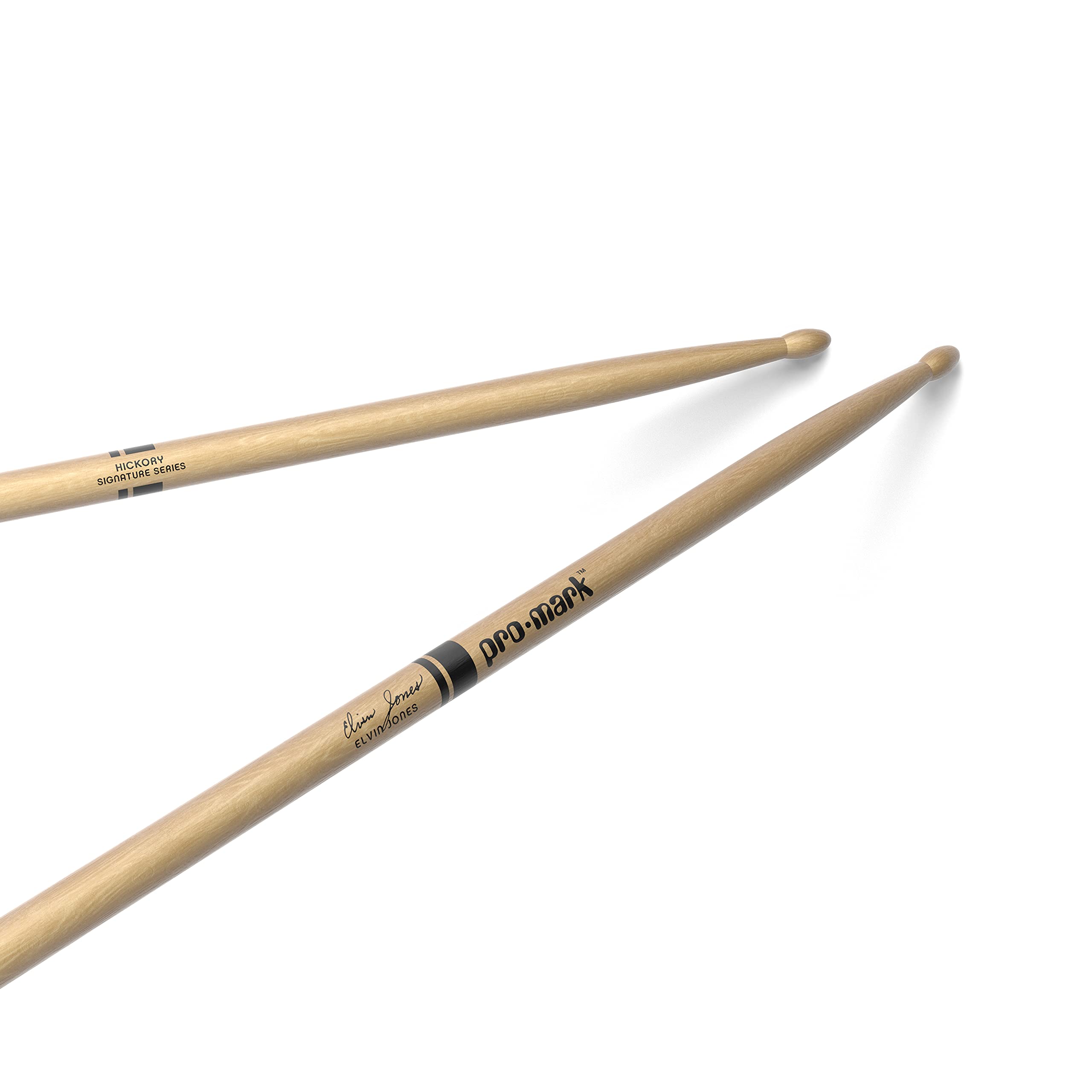 Pro Mark American Hickory Jazz Wood Tip Drumsticks in Elvin Jones Autograph Model