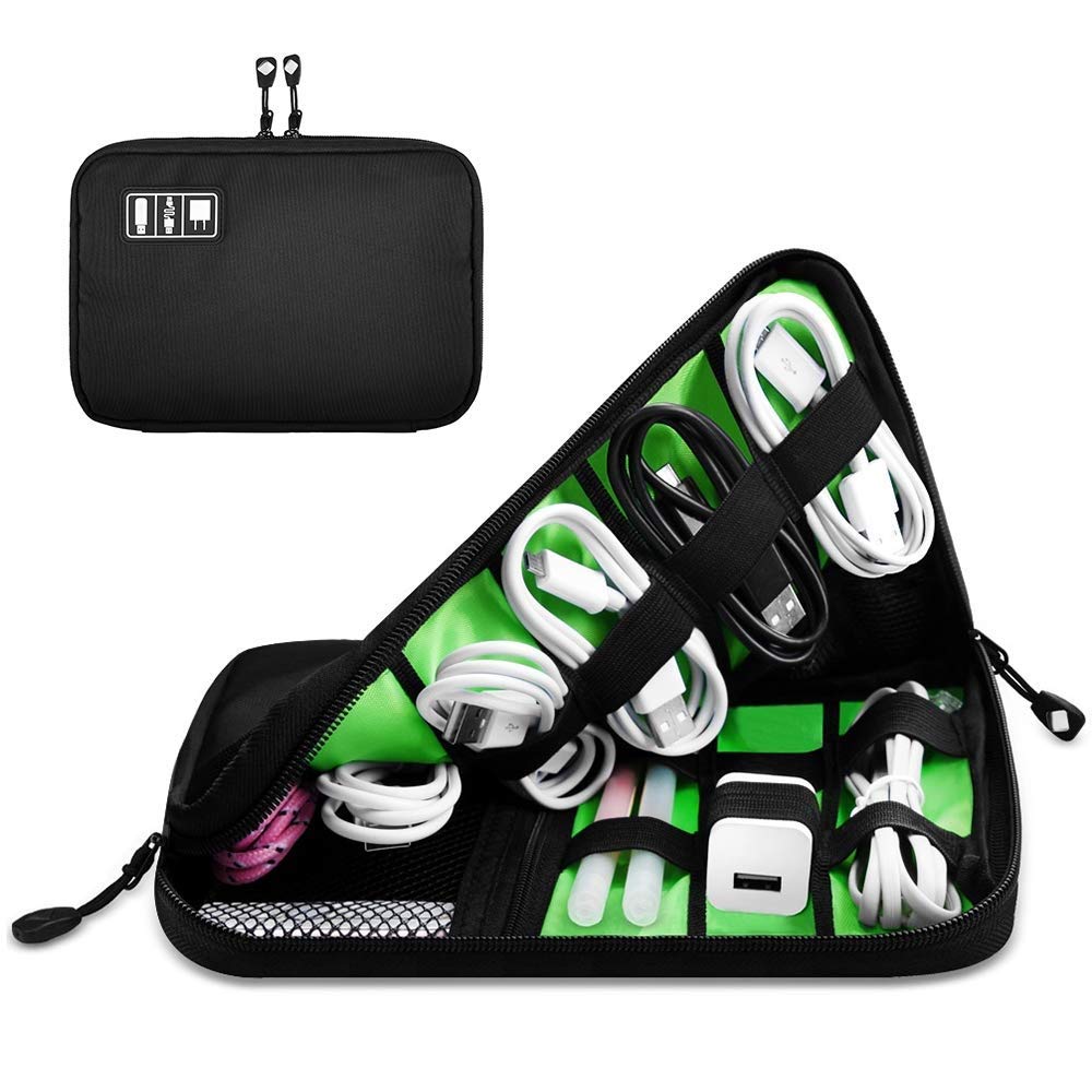 Cable Organiser Bag Electronics Accessories Travel Carry