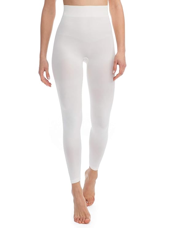 Farmacell Bodyshaper 609B - Formende Stütz-Leggings mit Bauchbinde - leichtes und erfrischendes NILIT Breeze Gewebe