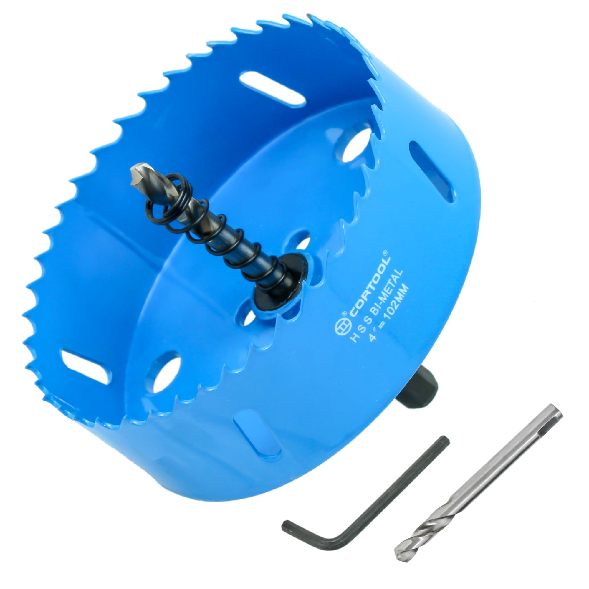 4 Inch Hole Saw with Arbor for Metal and Wood