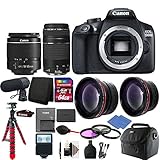 Canon EOS Rebel 1300D/T6 D-SLR Camera with 4