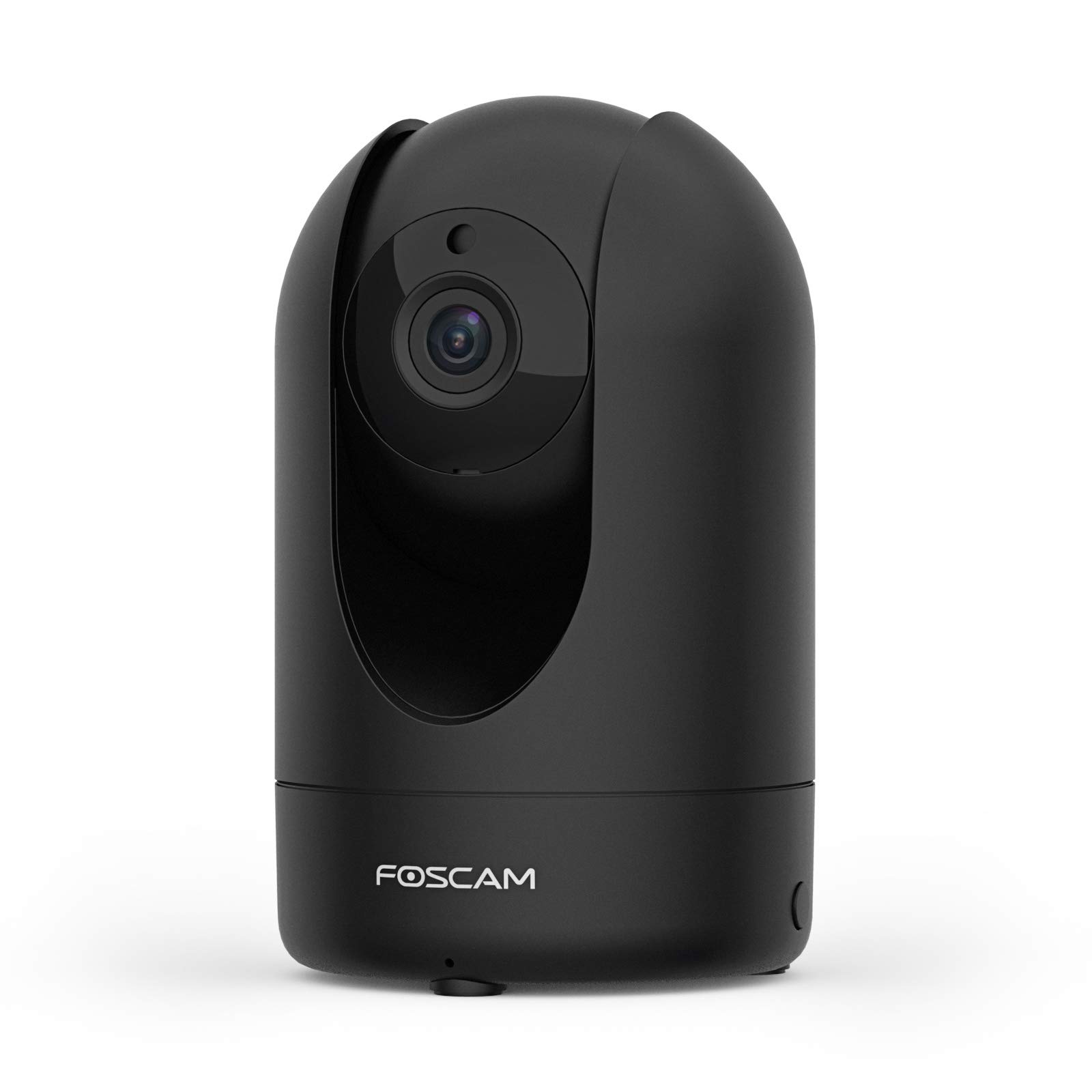 Foscam R4M 4MP Indoor Security Camera, Dual-Band WiFi, Pan Tilt, Human Detection, Night Vision, 2-Way Audio, SD Card Slot - Works with Alexa & Google