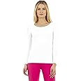 Thermajane Long Sleeve Thermal Shirts for Women Cold Weather, Womens Thermal Underwear Tops, Base Layer Women Thermal