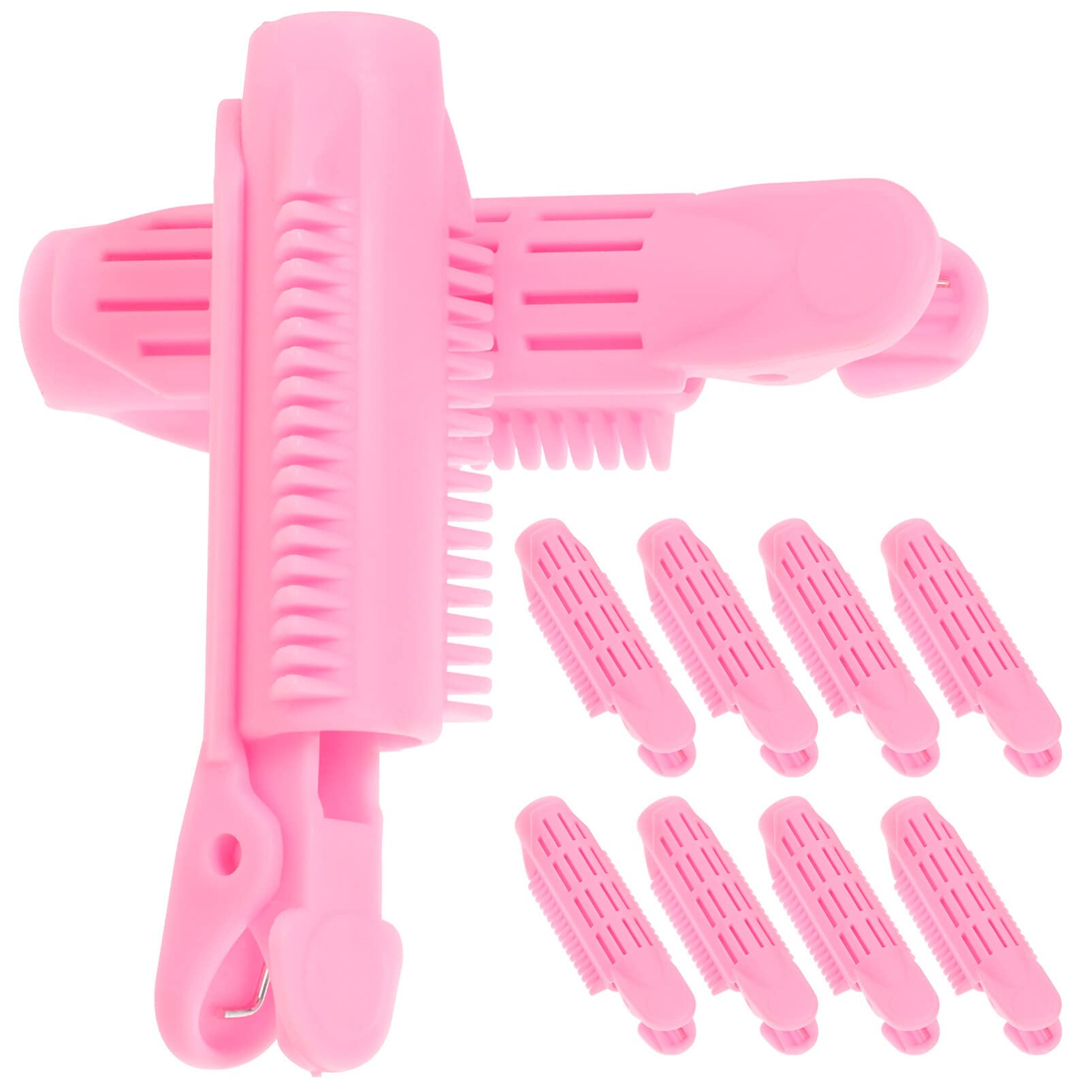 Lurrose 10pcs Fluffy Volumizing Hair Clips, Volumizing Hair Root Clips Root Roller Clip Fluffy Clip for Women