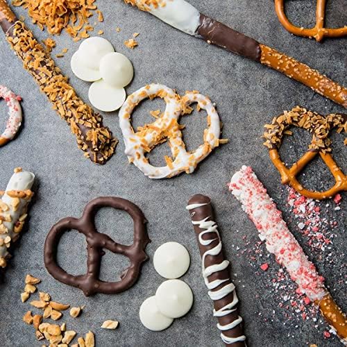 KIDU CHOCOLATE MELTING WAFERS 16 OUNCES BULK PERFECT FOR DIPPING, DESERTS, BAKING AND MORE – 1 POUND (MILK NEW)
