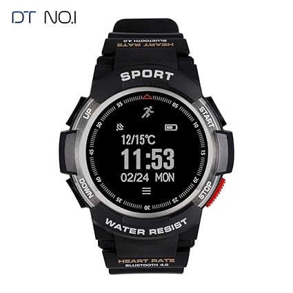 Amazon.com: GZCRDZ F6 Smart Watch IP68 Waterproof Bluetooth ...