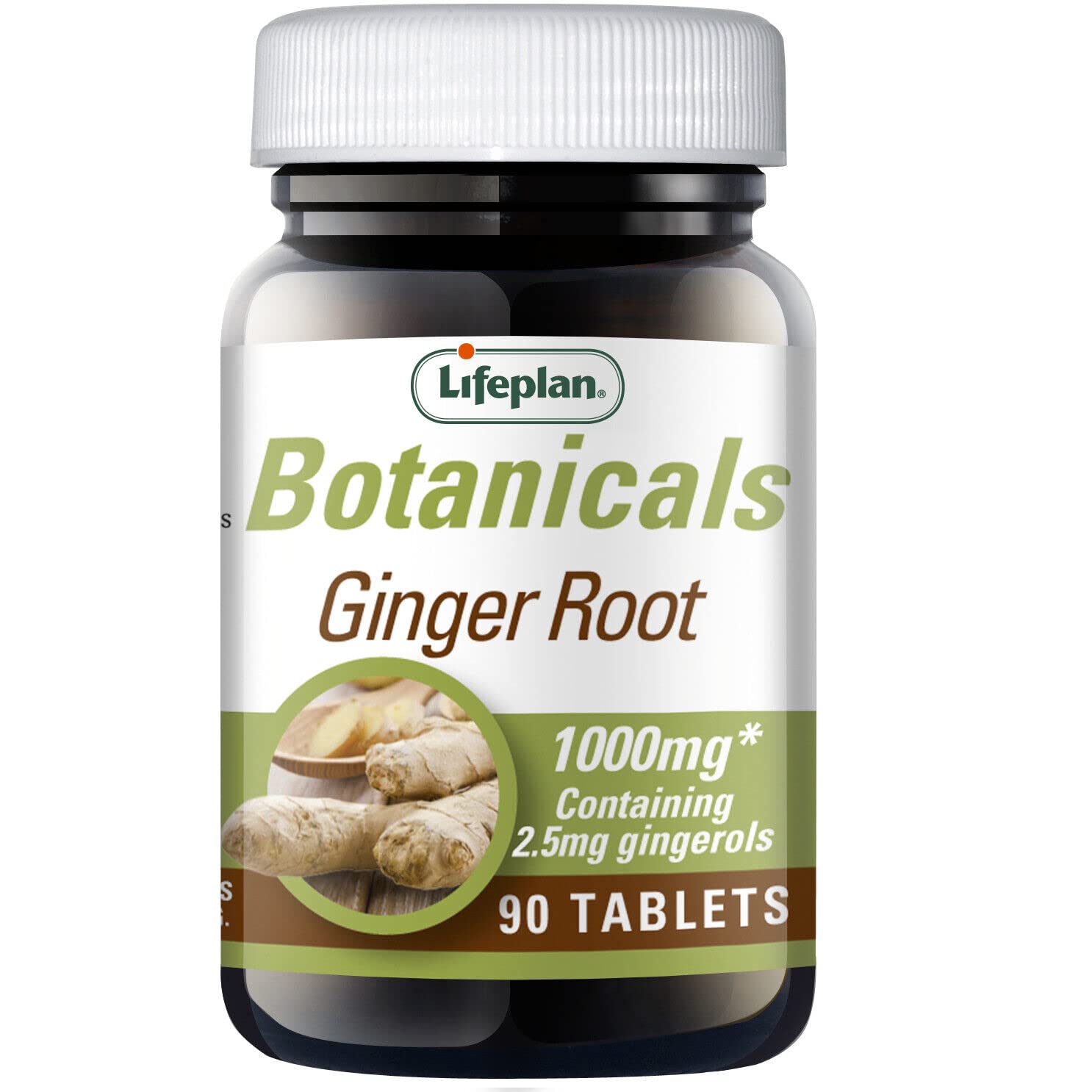 Lifeplan Ginger Root 1000mg 90 Tablets (Pack of 3)