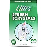Ultra Fresh Scented Micro Crystals Premium Cat Litter - 99.9% Dust Free, Soft on Paws - 5 Lbs.