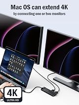 Lemorele 10-in-1 USB C Hub Dock 4K HDMI VGA PD 100W SD/TF 3x USB for HP view 5