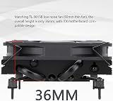 Thermalright AXP90-X36 Black Low Profile CPU Cooler 36mm Height AM4 AM5 LGA1700 view 3