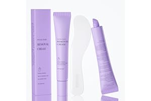 CHOWMI Facial Hair Removal Cream with Spatula Applicator, Hair Removal Cream For Sensitive Skin, Gentle Formula, Safe for Sensit