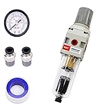 RIH 1/4" NPT Auto Drain Compressed Air Filter