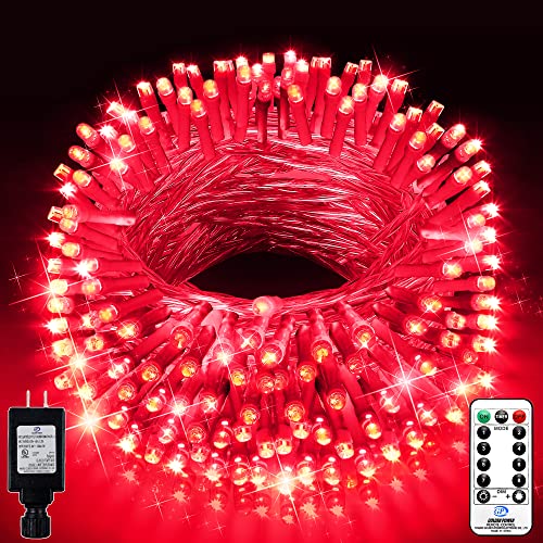 KNONEW Outdoor Christmas Lights 300 LED 99ft String