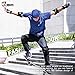 JBM Presents Special Multi Sport Protective Gear Knee Pads and Elbow Pads with Wrist Guards for Cycling, Skateboard, Scooter, BMX, Bike (Blue and Dark, Adult)