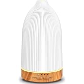 URPOWER 150mL Essential Oil Diffusers for Home Aromatherapy Diffuser | With 7 Color Changing Lights, Timer &amp; Auto Shut-Off Scent Diffuser for Bedroom, Office, Yoga and Everyday Home Use
