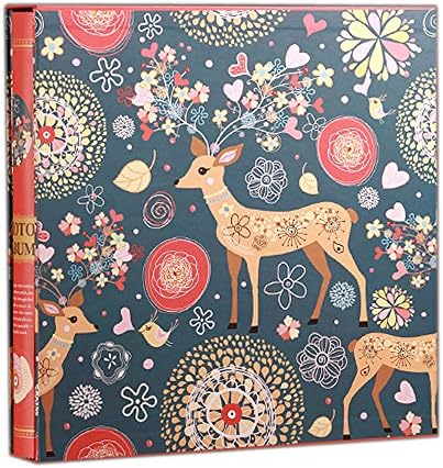 PISSCO Large capacity photo album book, family photo scrapbook shower gift , holds 4x6-inch 640 photos