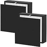 BF35 HEPA Filter Replacement Compatible with A-len BreatheSmart Classic BF35 Air Cleaner Purifier, 2 x 2-in-1 HEPA Filters + 2 × Carbon Pre-Filters