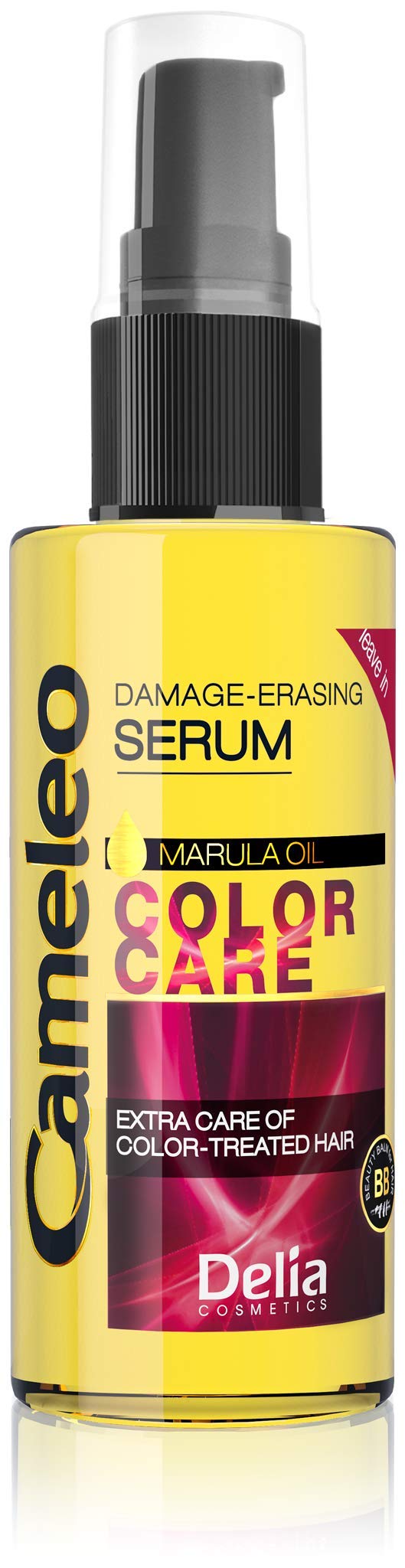 Cameleo - Marula Oil Hair Serum - Color Care Repair Serum for Damaged, Dry, Bleached Hair - On Wet & Dry Hair - No Rinsing - Paraben Free - 55ml