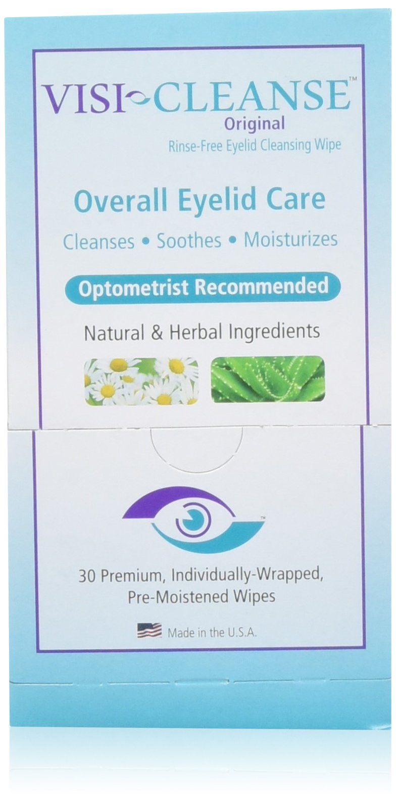 VisiCleanse RinseFree Eyelid Cleansing Wipes Buy Online in United