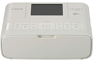 Canon Selphy CP1300 Wireless Compact Photo Printer with AirPrint and Mopria Device Printing, White