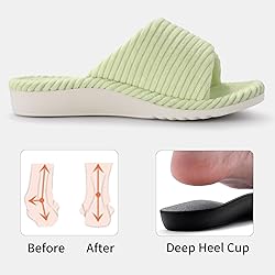 Litfun Orthopedic House Slippers for Women