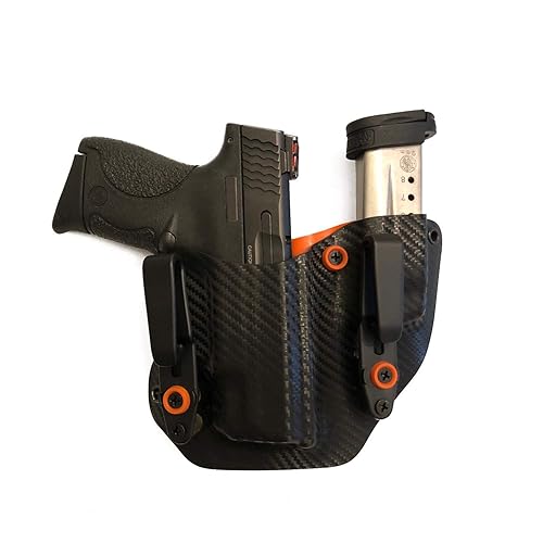 Black Carbon Fiber Kydex Holster for Glock 43