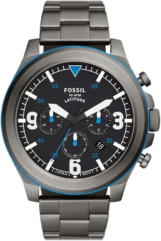 Fossil Watch All Stainless Steel 10 Atm 