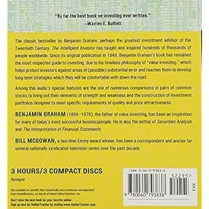 The Intelligent Investor CD: The Classic Text on Value Investing