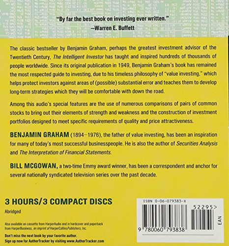 The Intelligent Investor CD: The Classic Text on Value Investing