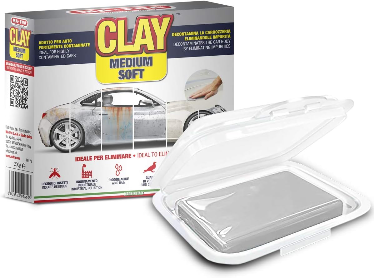 Mafra H0173 Clay Light Clay Bar for Light Cars, 300 ml (1er Pack)
