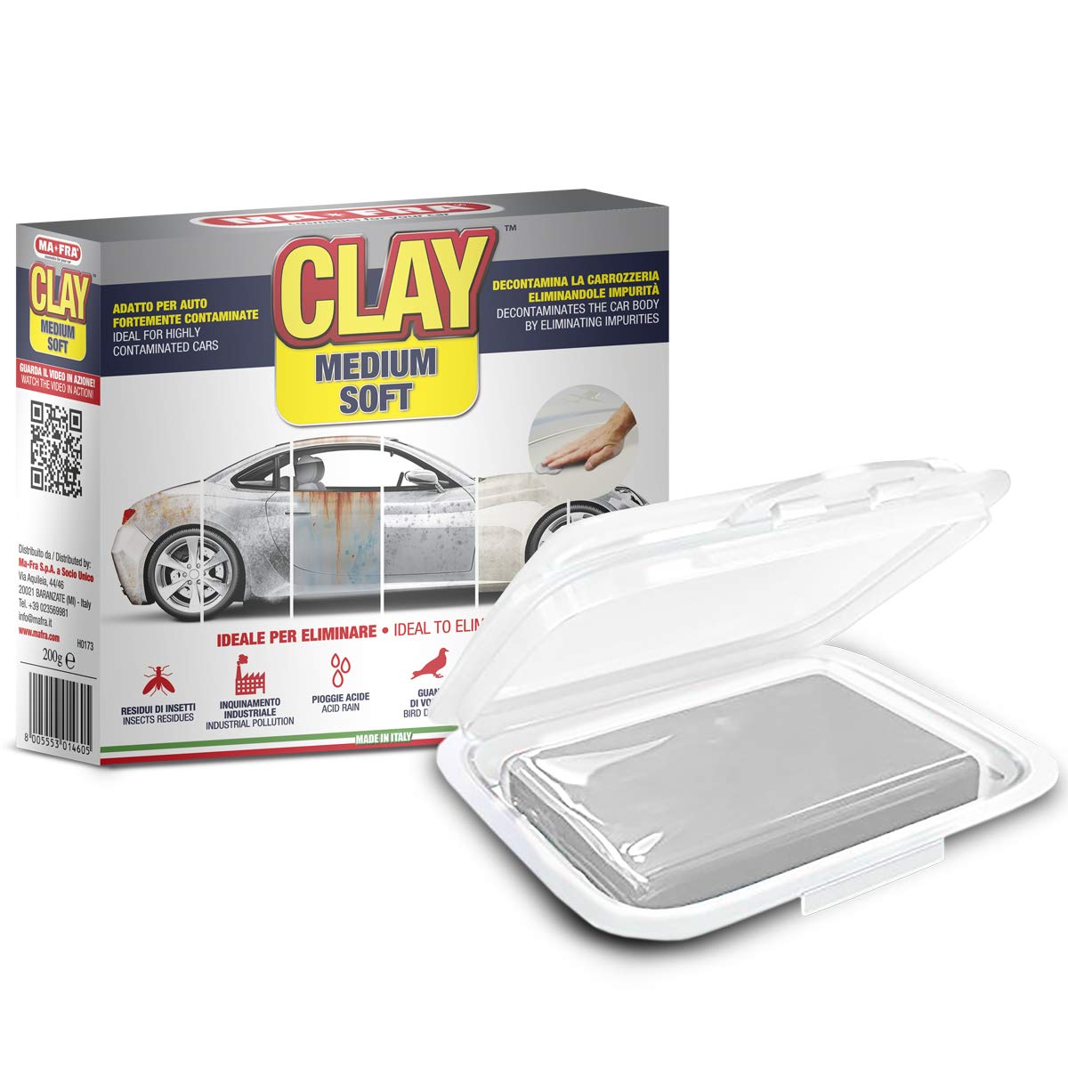 Mafra H0173 Clay Light Clay Bar for Light Cars