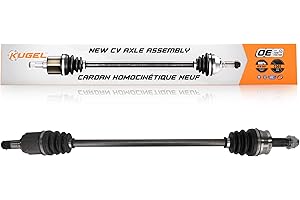 Kugel Front Right (Passenger Side) CV Axle Shaft NCV-FI76002 Replacement For Fiat 500 Primary Design