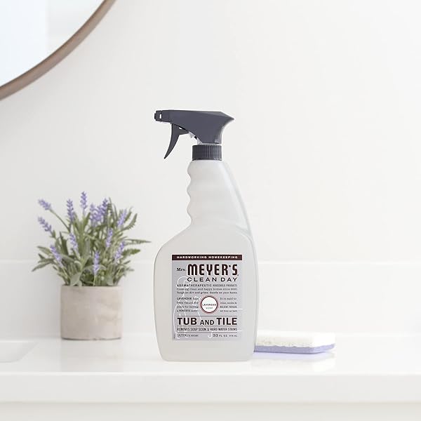 MRS. MEYER’S CLEAN DAY TUB AND TILE CLEANER, LAVENDER, 33 FLUID OUNCE
