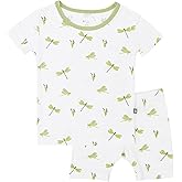 KYTE BABY Toddler Short Sleeve Pajama Set - Pjs for Toddlers Made of Soft Rayon Made From Bamboo Material