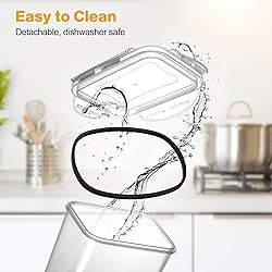 YASHE Airtight Pantry Storage Containers Set of