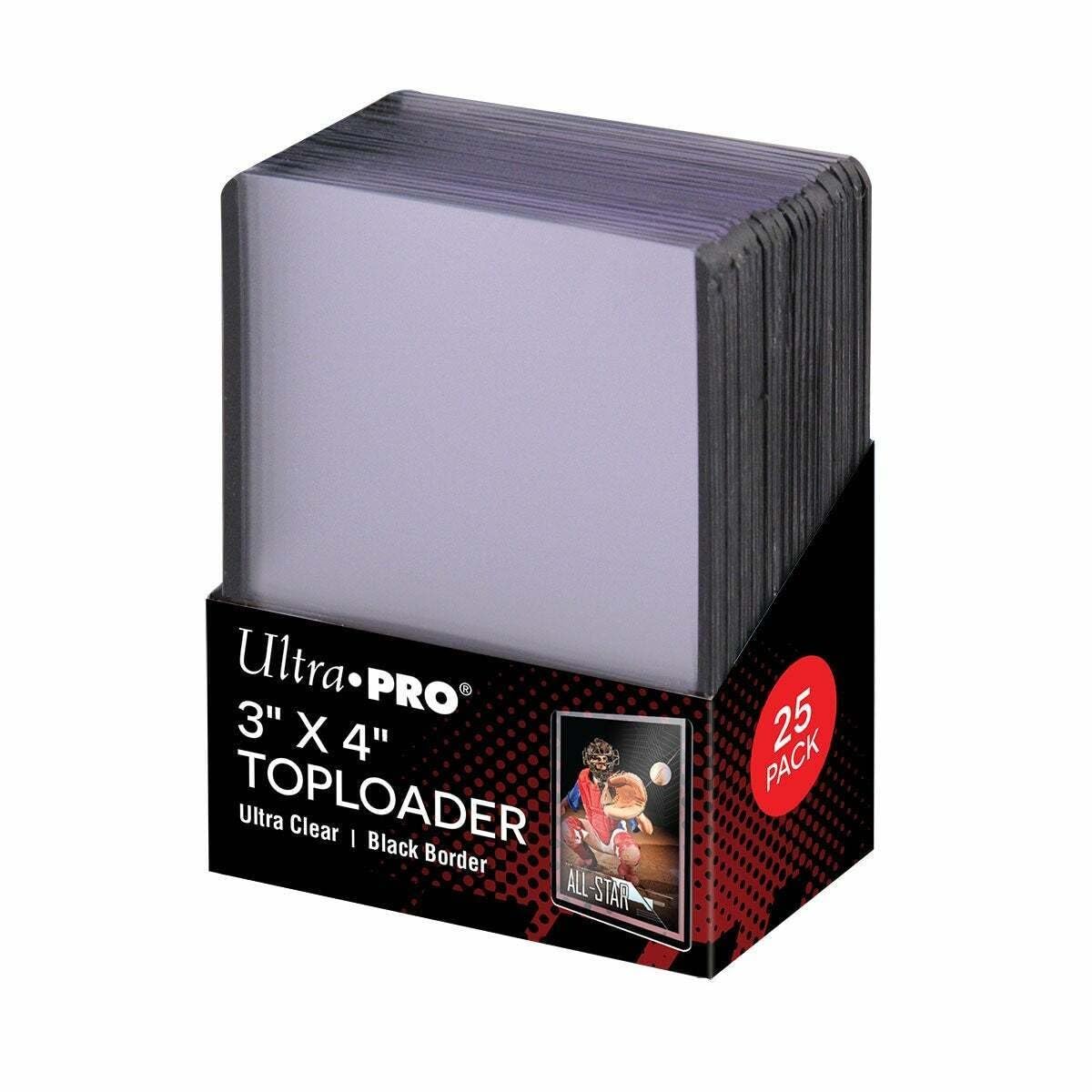 Ultra Pro Black Border Toploader 81185 Multicolored