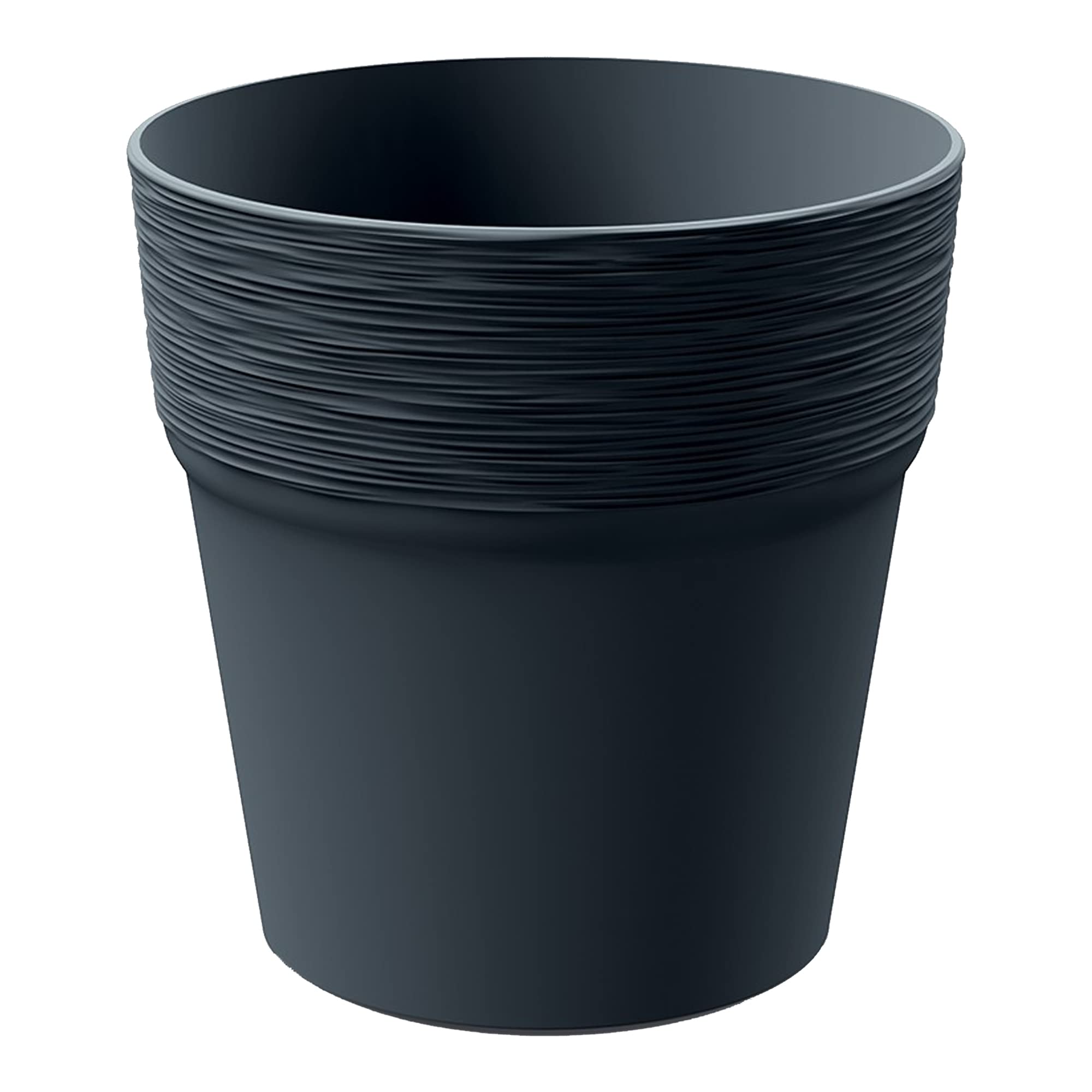 Prosperplast FURU Planter, Dimensions (mm) 147 x 147 x 148, Anthracite